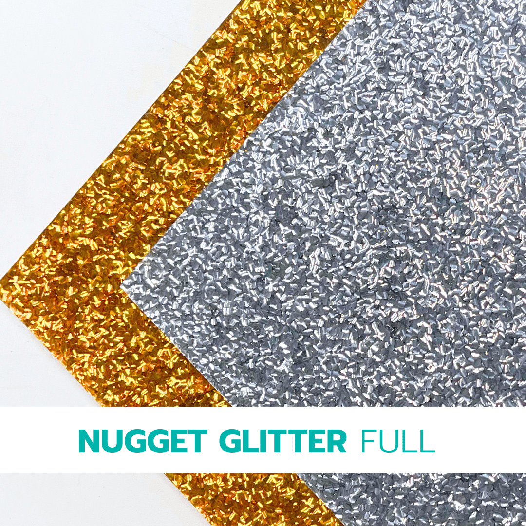 Nugget Glitter Cast Acrylic Sheets | 1/8" | 24" X 40" - Acrylic Sheets